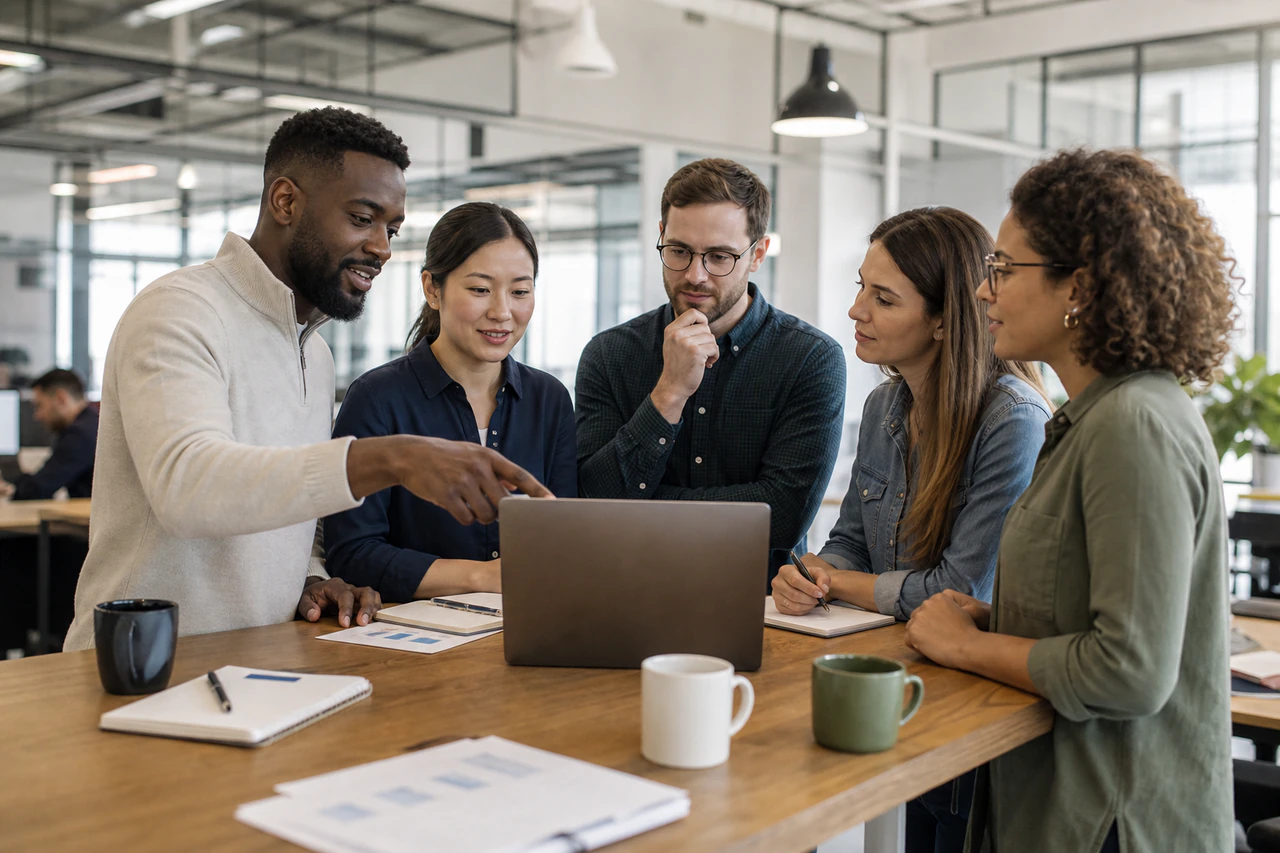 The Talent Leverage team partnering with clients