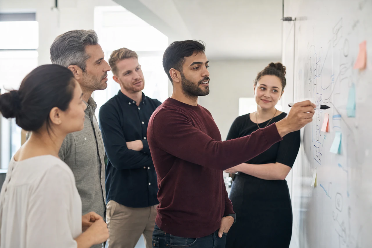 The Talent Leverage team partnering with clients